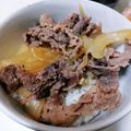 ﾄﾘﾏﾖ's cooksnap of when they made 自宅で再現♫吉野家の牛丼.