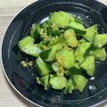 一番星寿美次郎's cooksnap of when they made 本格的なキュウリのニンニクあえ.