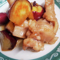 kiiyno's cooksnap of when they made さつまいもと鶏肉の甘辛炒め.