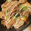 クックO82UJS☆'s cooksnap of when they made ふわふわ卵と照り照りチキンの親子丼.