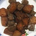ゃゃッキりん梵's cooksnap of when they made 大根とこんにゃくの甘辛コロコロ煮.