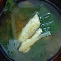 あゆはと's cooksnap of when they made ＊小松菜と大根と油揚げ＊の味噌汁.