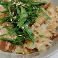 ブランシュkuu's cooksnap of when they made 3合だよ♡我が家の鶏ごぼうご飯.