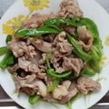 クックK9L00P☆'s cooksnap of when they made ピーマンと豚肉のレモン炒め.