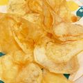 DonAoyama's cooksnap of when they made 自家製じゃがいもでポテトチップス.