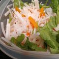 FaithAloha's cooksnap of when they made 大根と柿のサラダ.