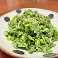 Superlittleboo's cooksnap of when they made ほろ苦ほの甘の美味しさ！☆春菊のサラダ.