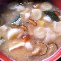 こみく's cooksnap of when they made 味噌汁のネギはブツ切りが美味しいよ♪.
