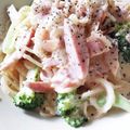 わかさわ家's cooksnap of when they made 生クリーム不使用！簡単カルボナーラ.