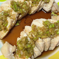 ココアLoveママ's cooksnap of when they made レンジde簡単！絶品＊和風よだれ鶏.