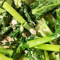 MOKUROU's cooksnap of when they made レンジで簡単 小松菜シーチキンでもう一品.