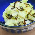 一番星寿美次郎's cooksnap of when they made “きゃべつのバター塩昆布煮和え”.