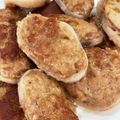ミアンミアン's cooksnap of when they made レンコン・ひき肉の簡単肉詰め♪はさみ焼き.