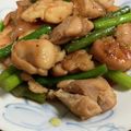 chocoraママ's cooksnap of when they made 激うま！にんにくの芽と鶏肉の甘辛炒め！.