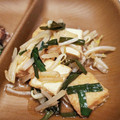 LunaJuno's cooksnap of when they made 簡単3分！厚揚げ　ニラレバ風炒め.