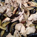 もももも☆'s cooksnap of when they made 茄子と椎茸と豚バラの炒め煮.
