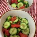 猫のミイヤ's cooksnap of when they made ハマる！トマトとキュウリのサッパリサラダ.