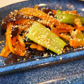 すーころん's cooksnap of when they made きくらげと人参とアスパラの煮びたし.