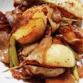 まめまめえん's cooksnap of when they made カブと豚バラの梅ニンニク炒め.