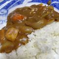 shige_taka's cooksnap of when they made 薄めの牛ステーキ肉で！カレー.