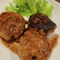 みっちみるき's cooksnap of when they made 豚挽きde照焼き豆腐ハンバーグ.