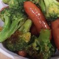 あさここなっつ's cooksnap of when they made ブロッコリーとウインナーのカレーマヨ炒め.