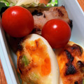 mantacarp's cooksnap of when they made ゆで卵と枝豆のマヨチーズ焼き.