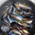 クック622LYA☆'s cooksnap of when they made 簡単 短時間/ムール貝の酒蒸し.