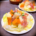 ココ❇︎ママ's cooksnap of when they made デリ風☆かぶと柿と生ハムのマリネサラダ.
