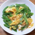 ポニーリボン's cooksnap of when they made 絹さやのたまご炒め.