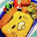 S＊mama♡'s cooksnap of when they made キャラ弁☆ノラネコぐんだん.