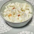 QPはにー's cooksnap of when they made お弁当に！大根の甘酢漬❀.