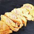 ｅｋ４'s cooksnap of when they made お弁当に♬残った餃子で卵焼き.