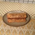 クックEZ409E☆'s cooksnap of when they made 春巻の皮で♡サクサク♪ホットアップルパイ.