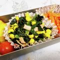 龍青空ママ's cooksnap of when they made ほうれん草とコーンとベーコンのソテー☆.