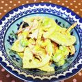 龍青空ママ's cooksnap of when they made ゴマたっぷり☘️蓮根のデリ風サラダ.