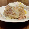 レインボーライス's cooksnap of when they made 簡単 お好み焼き風❔炒飯.