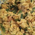 クックQJUMRY☆'s cooksnap of when they made オートミールのとろり鯖カレーチーズボウル.