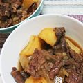 NAOばあさん's cooksnap of when they made 甘辛～♪我が家の肉じゃが.