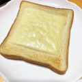 mahotere's cooksnap of when they made シンプルチーズトースト.