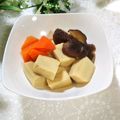 ♪としクック♪'s cooksnap of when they made 高野豆腐の含め煮.