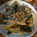 糖質OFF✿聖紫花✿'s cooksnap of when they made 揚げ鶏&茄子のピリ辛ゴマ味噌マヨ.