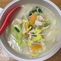 yuka_kook's cooksnap of when they made 長崎ちゃんぽん風うどん.