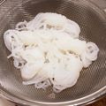 pearl0626's cooksnap of when they made しらたきの下処理♡.