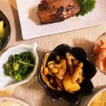 mack♪♪♪'s cooksnap of when they made さつま芋、れんこん、大豆の煮物.