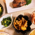 mack♪♪♪'s cooksnap of when they made さつま芋、れんこん、大豆の煮物.