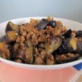 ２５ここ's cooksnap of when they made ピリ辛クセになる！ナスと挽肉の生姜炒め♪.