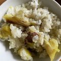 kinkinsan's cooksnap of when they made 炊飯器で簡単！ホクホクさつまいも.