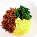 サンフラワー30's cooksnap of when they made 簡単!便利!合挽肉のそぼろ♪改.