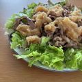 ♡こもれび♡'s cooksnap of when they made 豚肉の大根おろしサラダ.